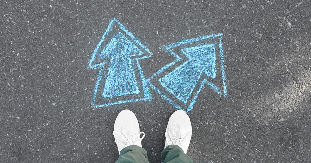 ハウスメーカー2社で迷った時の判断基準のイメージ