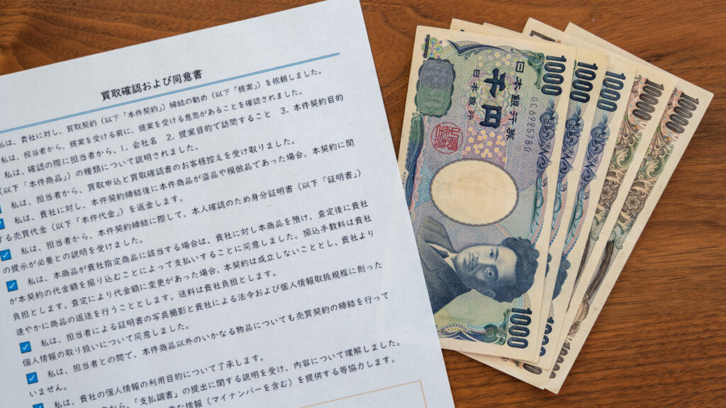 マンション階段での大型家具処分費用のイメージ
